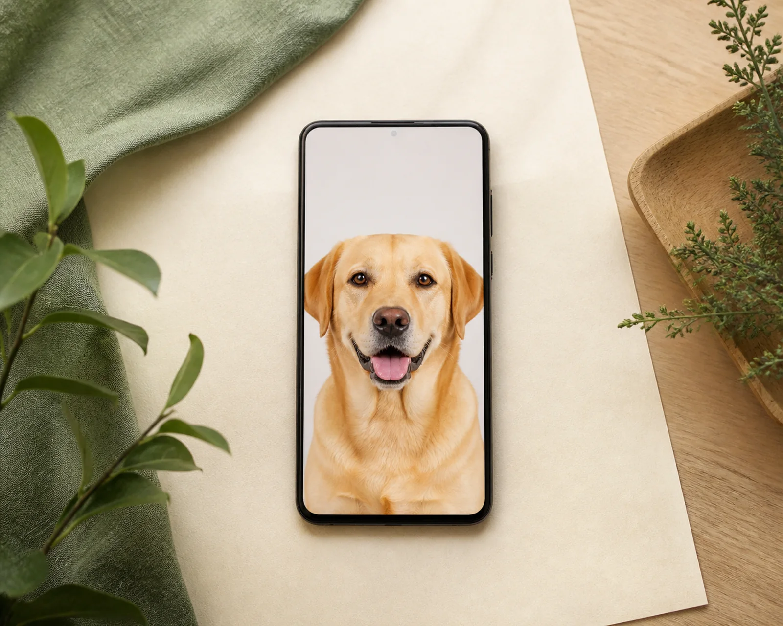Dober primer ostre fotografije psa pri enakomerni dnevni svetlobi